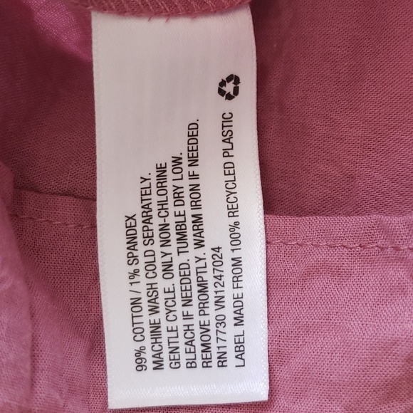 A New Day Flutter Sleeve Tank in Purple Size L - Picture 9 of 10